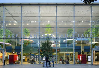 Paysage intérieur gare d'Angers