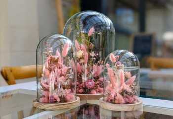 animation entreprise création de cloche florale