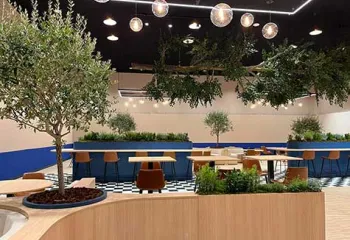 décors d'événement végétalisé intérieur