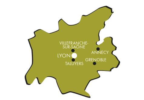 Agences paysagistes locales en région Rhône-Alpes