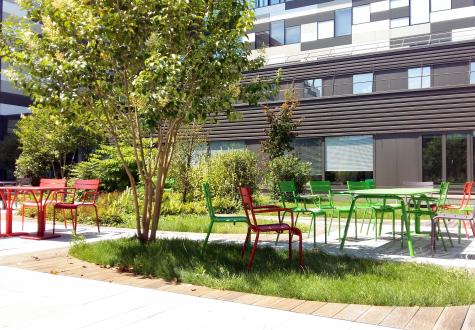 terrasse d'entreprise végétalisée ile de france