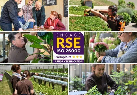 RSE : les Jardins de Gally atteignent le niveau exemplaire